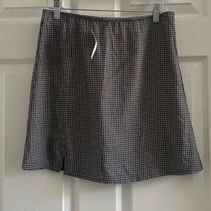 American Eagle Plaid Mini Skirt Size Small NWT